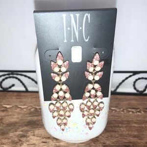 I.N.C Blush Colored Long Dangle Earrings